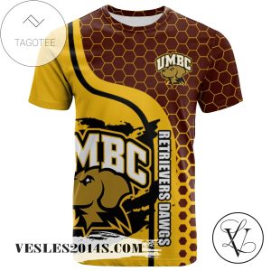 UMBC Retrievers All Over Print T-shirt My Team Sport Style – NCAA