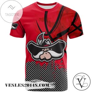 UNLV Rebels All Over Print T-shirt Men’s Basketball Net Grunge Pattern – NCAA