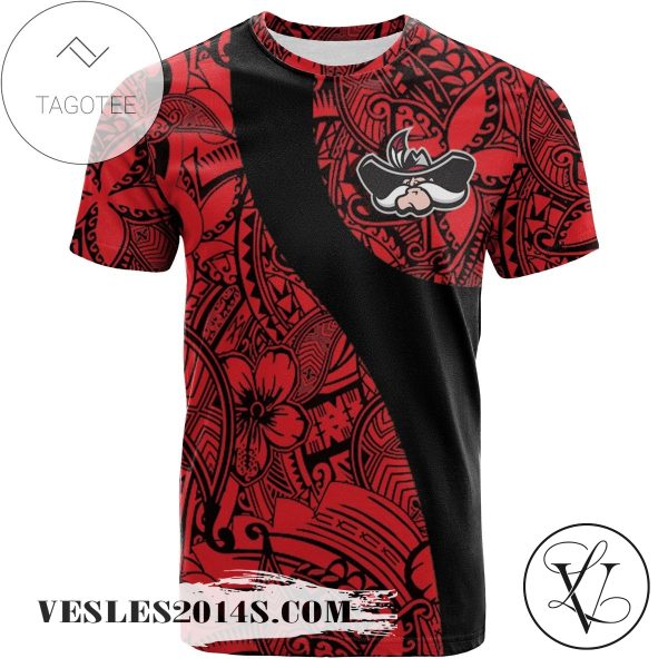 UNLV Rebels All Over Print T-shirt Polynesian   – NCAA