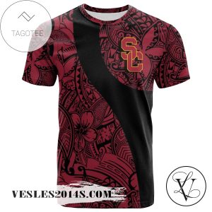 USC Trojans All Over Print T-shirt Polynesian   – NCAA