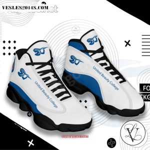 United Beauty College Logo Air Jordan 13 Shoes