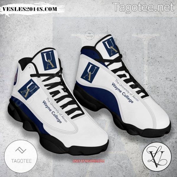 University of Akron Wayne College Air Jordan 13 Shoes