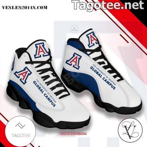 University of Arizona Global Campus Air Jordan 13 Shoes