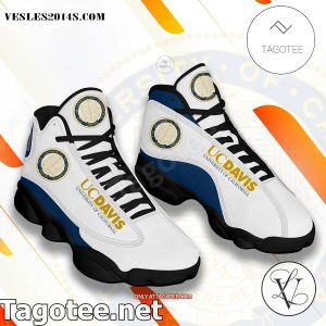 University of California-Davis Air Jordan 13 Shoes