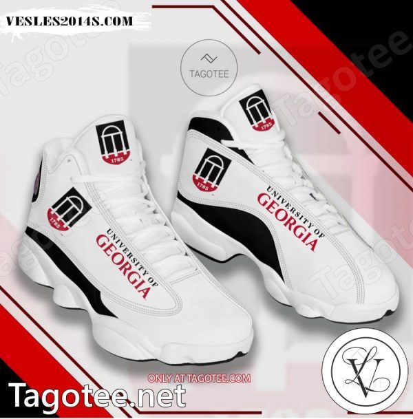 University of Georgia Logo Air Jordan 13 Shoes