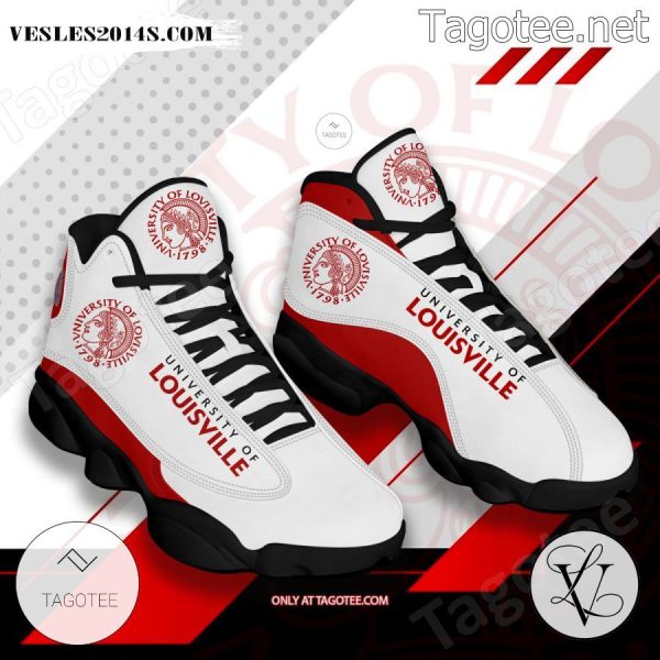 University of Louisville Logo Air Jordan 13 Shoes