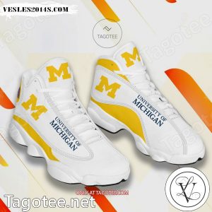 University of Michigan Logo Air Jordan 13 Shoes