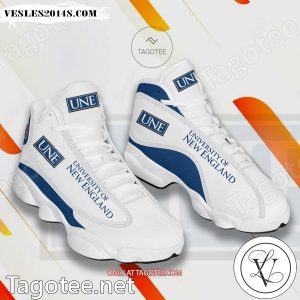 University of New England Logo Air Jordan 13 Shoes