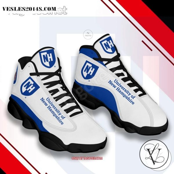 University of New Hampshire Logo Air Jordan 13 Shoes