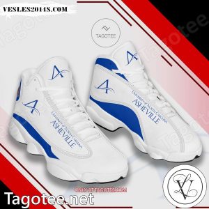 University of North Carolina at Asheville Logo Air Jordan 13 Shoes