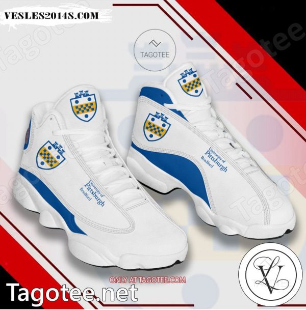 University of Pittsburgh at Bradford Logo Air Jordan 13 Shoes