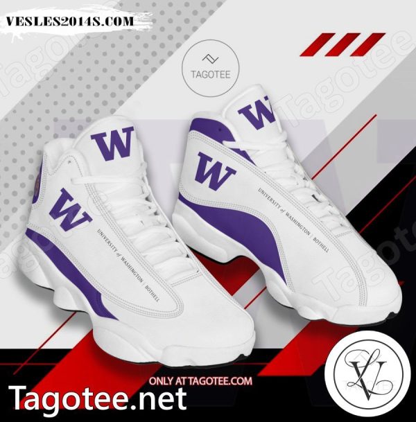 University of Washington Bothell Logo Air Jordan 13 Shoes