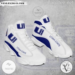 Utah State NCAA Logo Air Jordan 13 Shoes