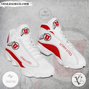 Utah Utes NCAA Logo Air Jordan 13 Shoes