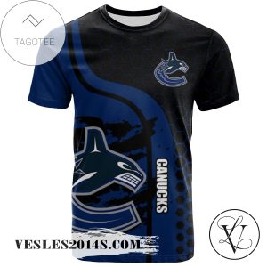 Vancouver Canucks All Over Print T-shirt My Team Sport Style – NHL