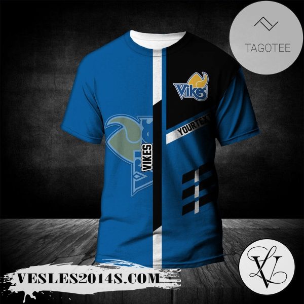 Victoria Vikes T-Shirt Personalized Custom Text  – CA CIS