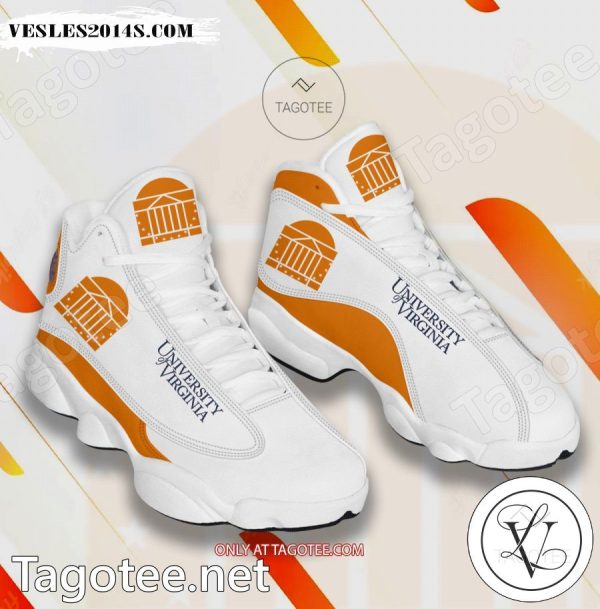 Virginia College Logo Air Jordan 13 Shoes