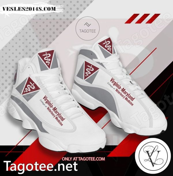 Virginia Maryland Regional College of Veterinary Medicine Logo Air Jordan 13 Shoes