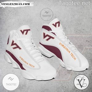 Virginia Tech NCAA Logo Air Jordan 13 Shoes