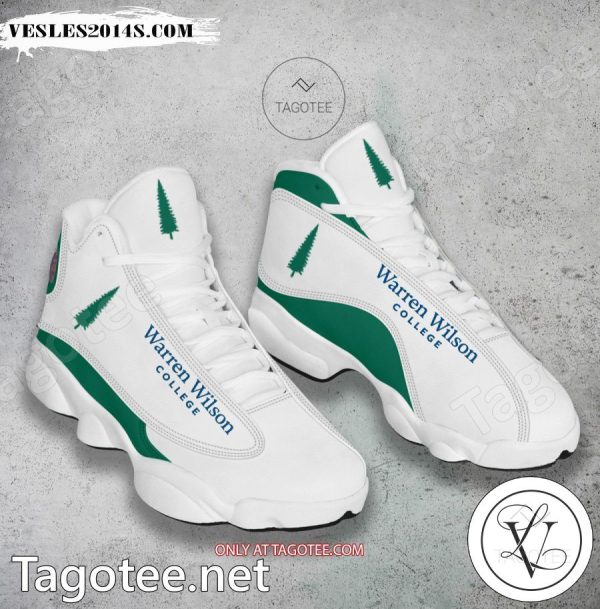 Warren Wilson College Logo Air Jordan 13 Shoes