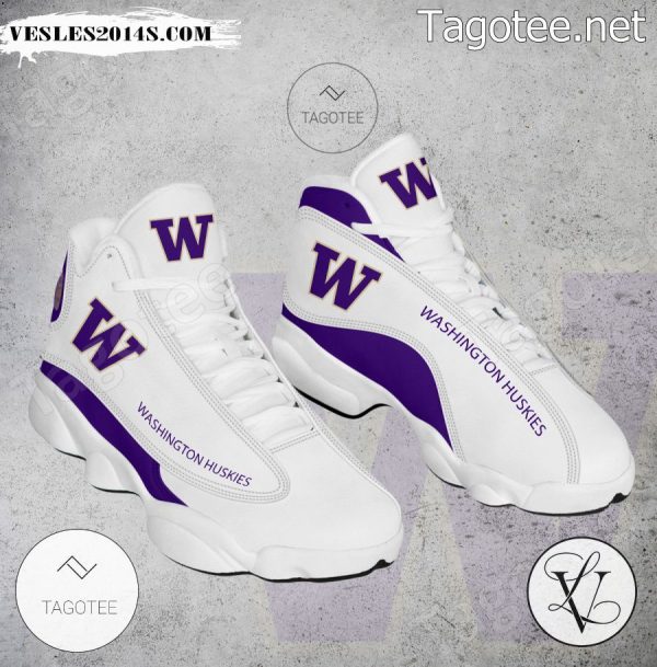 Washington Huskies NCAA Logo Air Jordan 13 Shoes