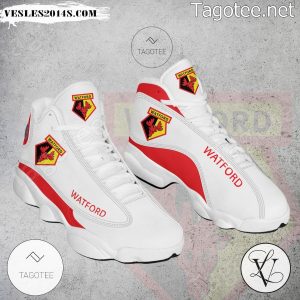 Watford Football Club Logo Air Jordan 13 Shoes