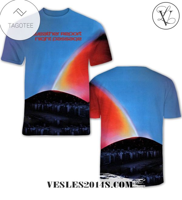 Weather Report Night Passage Album Cover Shirt For Fans