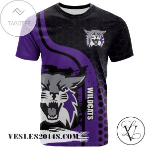 Weber State Wildcats All Over Print T-shirt My Team Sport Style – NCAA