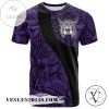 Weber State Wildcats All Over Print T-shirt Polynesian   – NCAA