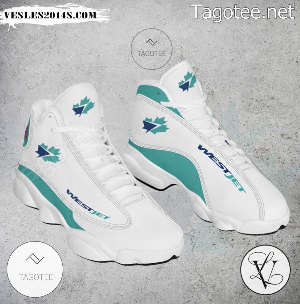 WestJet Logo Air Jordan 13 Shoes