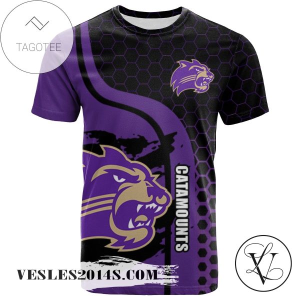 Western Carolina Catamounts All Over Print T-shirt My Team Sport Style – NCAA