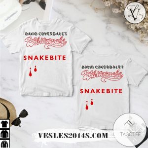 Whitesnake Snakebite Album Cover Shirt For Fans