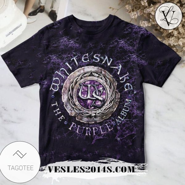 Whitesnake The Purple Album Cover Shirt For Fans