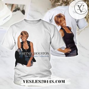 Whitney Houston The Ultimate Collection Album Cover Shirt For Fans