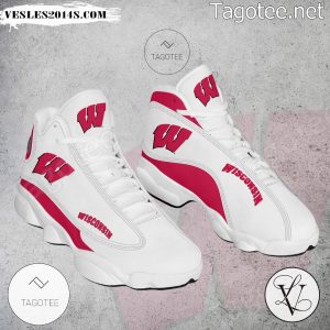 Wisconsin NCAA Logo Air Jordan 13 Shoes