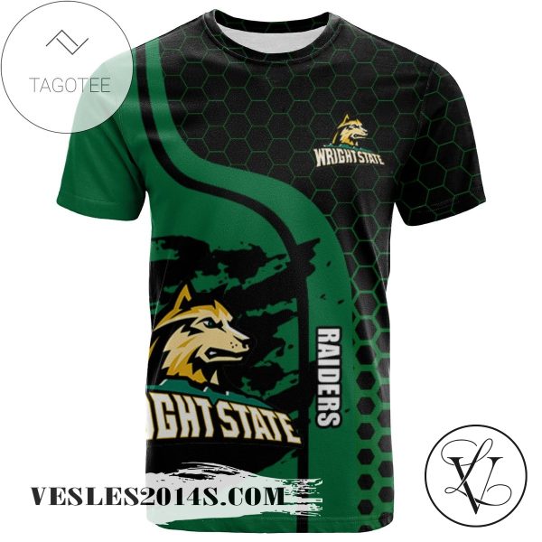 Wright State Raiders All Over Print T-shirt My Team Sport Style – NCAA