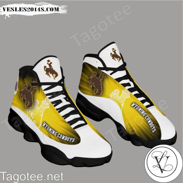 Wyoming Cowboys Air Jordan 13 Shoes