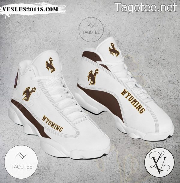 Wyoming NCAA Logo Air Jordan 13 Shoes