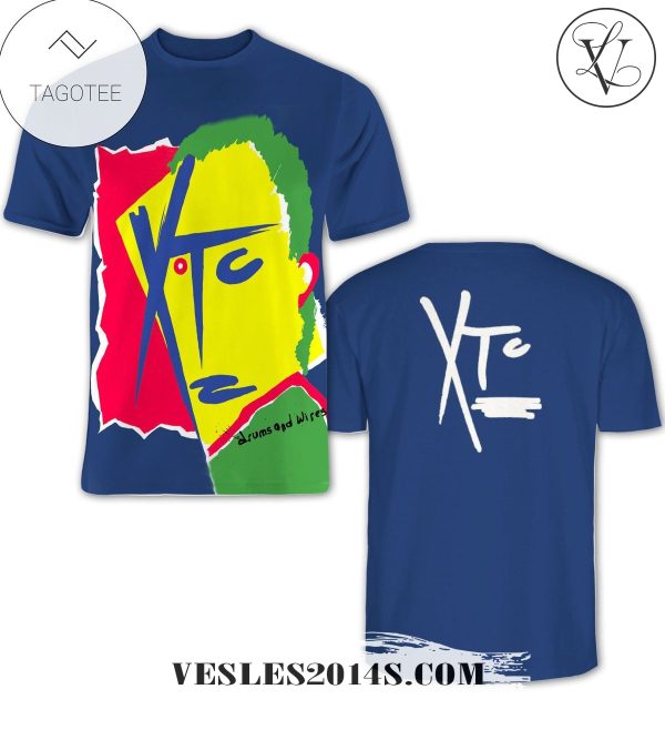 XTC Drums And Wires Album Cover Shirt For Fans