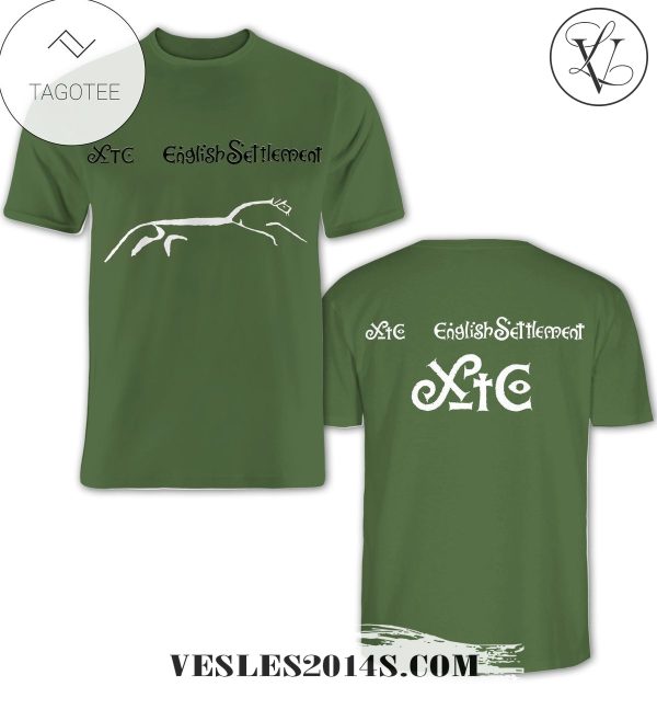 XTC English Settlement Album Cover Shirt For Fans