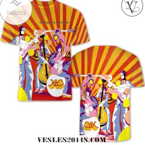 XTC Oranges And Lemons Album Cover Shirt For Fans