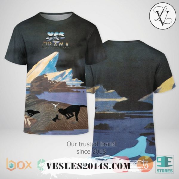 Yes Drama Album 3D T-Shirt