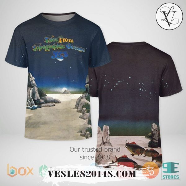 Yes-Tales from Topographic Oceans Album 3D Hoodie