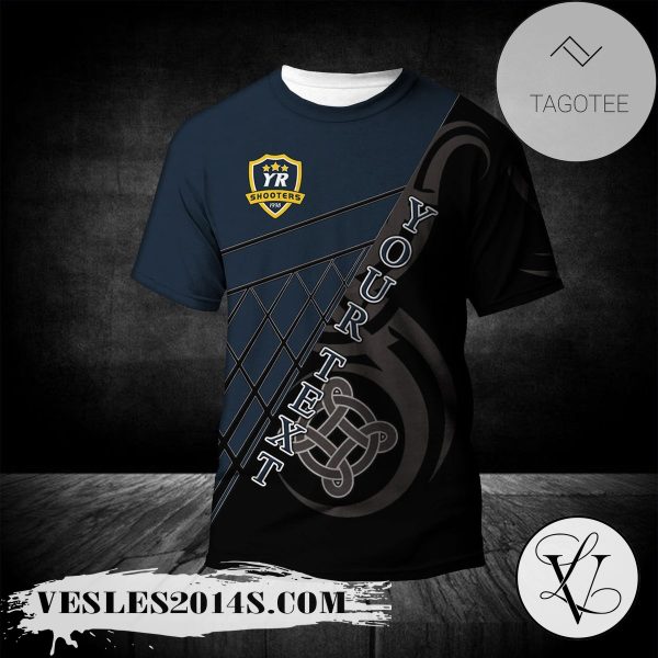 York Region Shooters T-Shirt Celtic Custom Text  – CA SOCCER