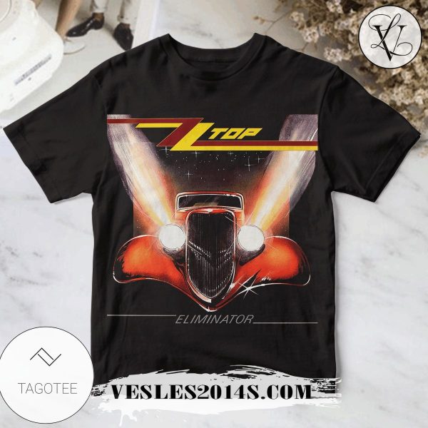 Zz Top Eliminator Album Cover Shirt For Fans